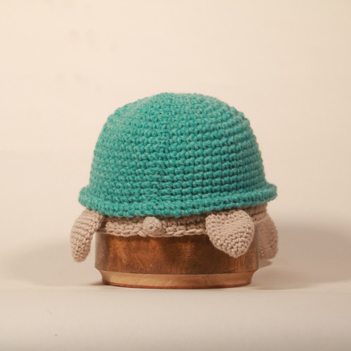 【オーダー品】雪だるま帽子 ニット帽 ハンドメイド 2 YD002-Lサイズ 雪だるま帽子 ニット帽 ハンドメイド 1の通販 by