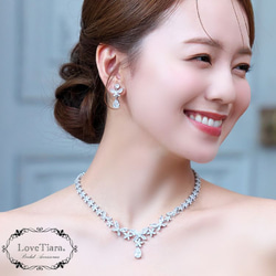 美品ANNAN WEDDING TL026 ジルコニア ネックレス ピアスセット 楽天市場】[可愛いフラワーモチーフ] [ジルコンネックレスセット