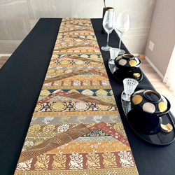 ランチョンマット(高級正絹袋帯リメイク)新品未使用 ランチョンマット (高級正絹袋帯リメイク)リバーシブル