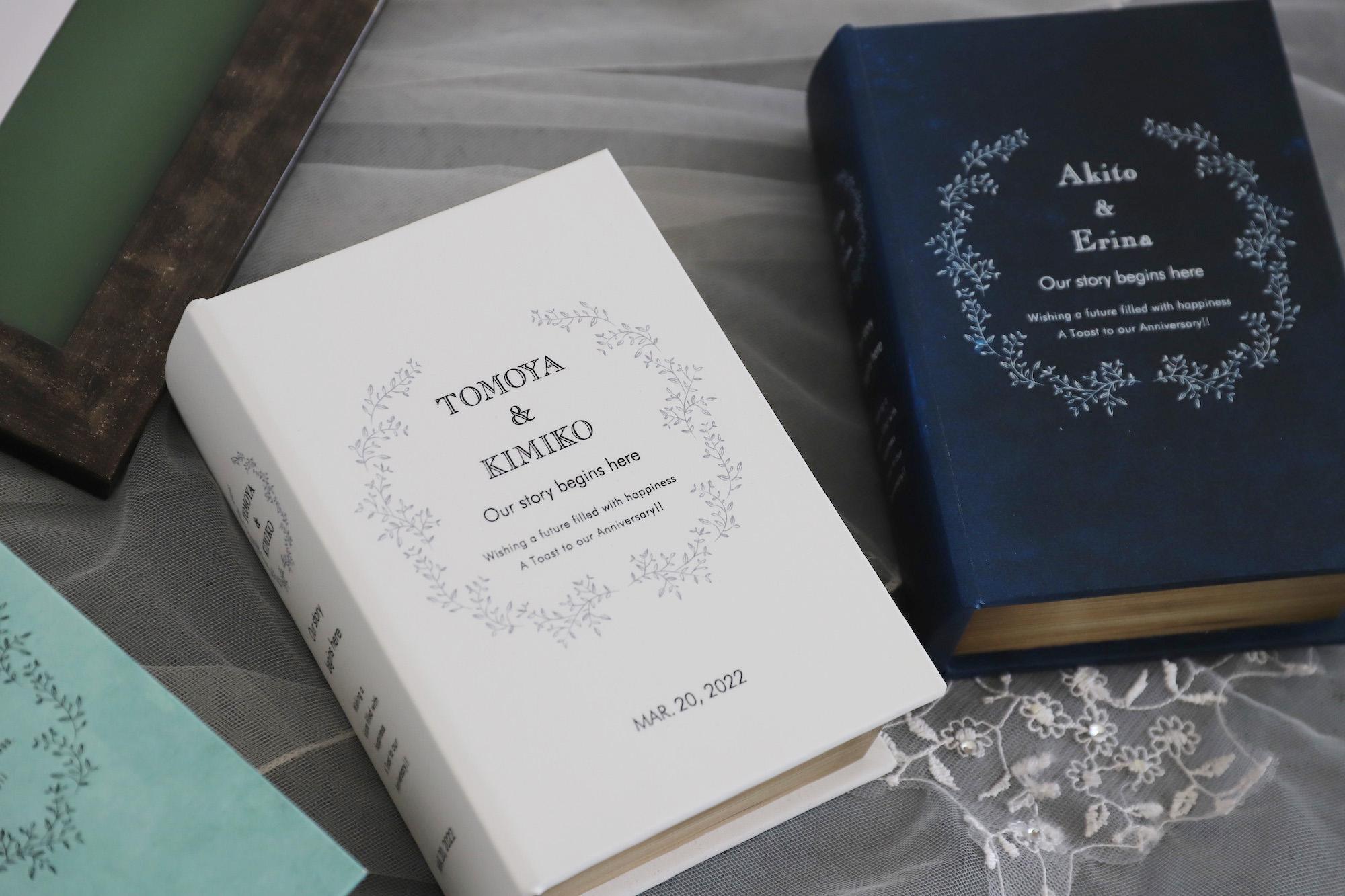 sale開催中！リーヴル - Livre -結婚証明書＆リングピローお二人だけのお名前入りブック