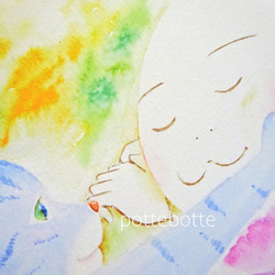 ✻【原画】Bonne nuit おやすみ、良い夢を Ⅲ ふかふかの藁布団 no.186