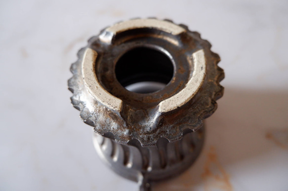 3.5号燻し金彩三方耳付き鉢686　塊根植物　多肉植物　盆栽　植木鉢　作家鉢　沖縄 6枚目の画像