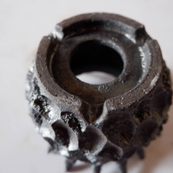 3号窯変黒棘鉢687　塊根植物　多肉植物　盆栽　植木鉢　作家鉢　沖縄 6枚目の画像