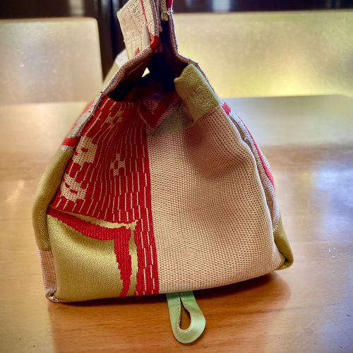 帯リメイク ティッシュボックスカバー ハイビスカス シルバー その他