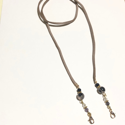 ♪❤️ ターコイズ　タッセル　マスクチェーン　メガネチェーン ♪❤️ ターコイズタッセルマスクチェーンメガネチェーン