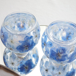 ✧固まるハーバリウム✧ 固まるオイルで作ったミニコルク瓶 ペン・筆記