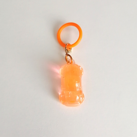 【車のアンブレラマーカー】　アンブレラマーカー　男の子　こども　子供　車チャーム　車　キーホルダー　ミニチュア 6枚目の画像