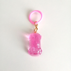 【車のアンブレラマーカー】　アンブレラマーカー　男の子　こども　子供　車チャーム　車　キーホルダー　ミニチュア 5枚目の画像