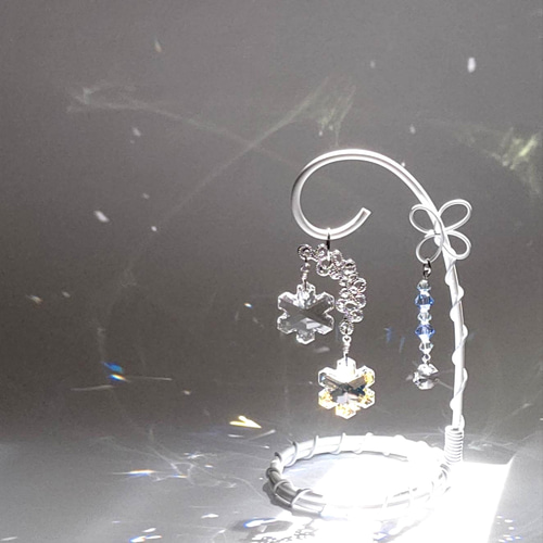SWAROVSKI ✩.*˚バイオレット置き型サンキャッチャー SWAROVSKI ✩.*˚バイオレット置き型サンキャッチャー