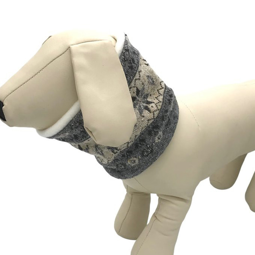 スヌード 犬用 マフラー 名入れ 犬服 小型犬 中型犬 大型犬 クリスマス