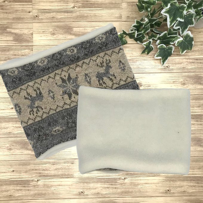 スヌード 犬用 マフラー 名入れ 犬服 小型犬 中型犬 大型犬 クリスマス