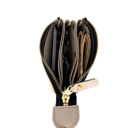 ｷｭｲｰﾙﾃﾞｿﾝ これ1つで身軽になる軽くて小さいお財布ポーチ　コンパクトで大容量なポーチ財布　《スカイブルー》228 7枚目の画像