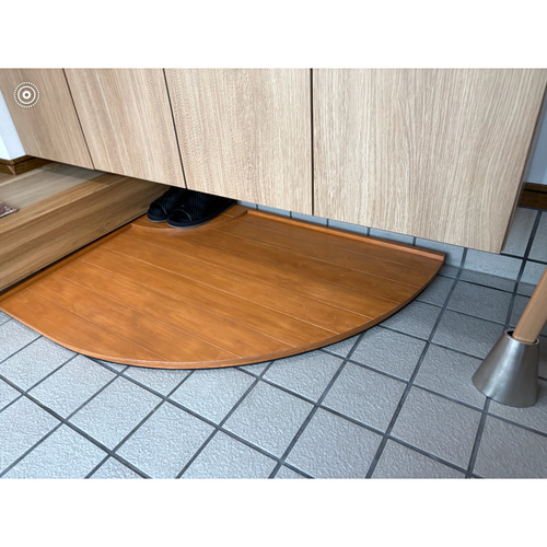 玄関踏み台(コーナー型) ／玄関ステップ／玄関すのこ ／ 送料無料