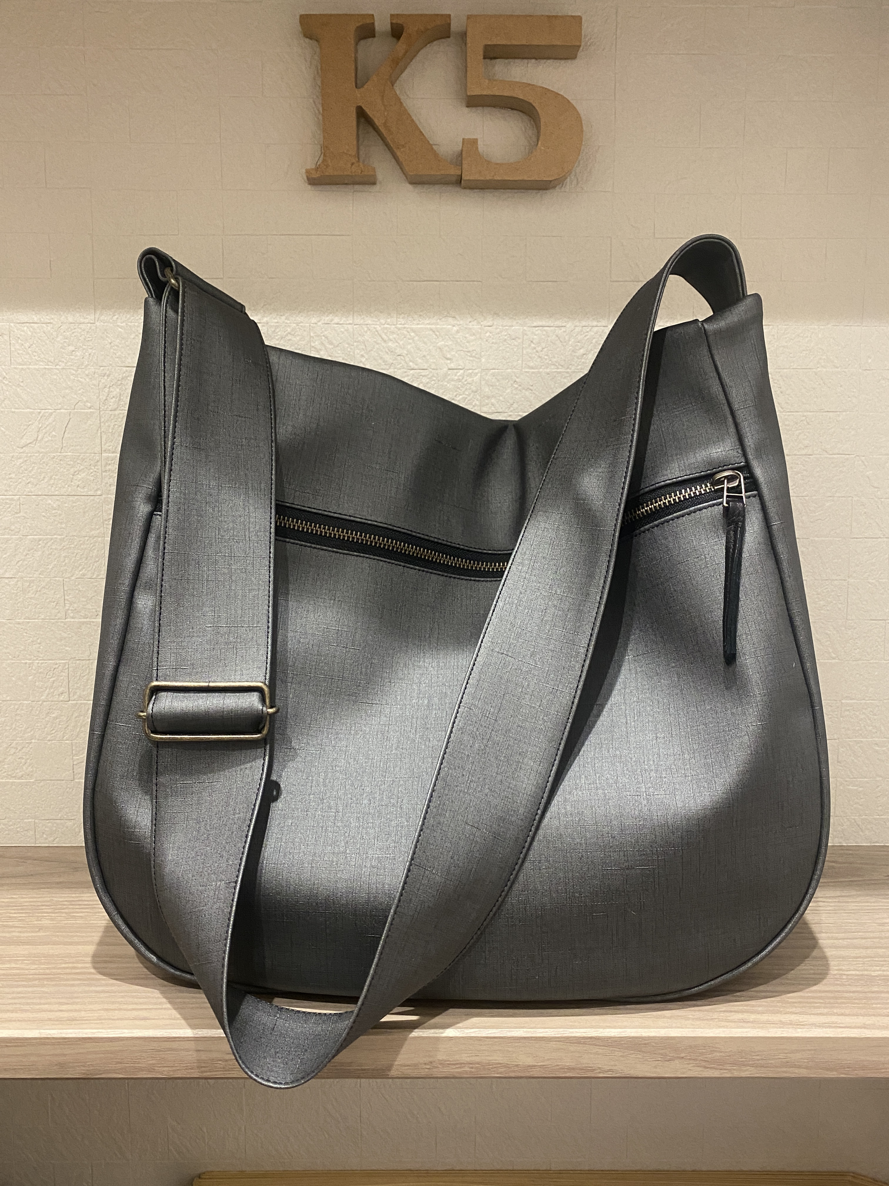 新品未使用　アルコ　編み込みバッグ　レザー　ショルダー 2way