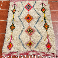 モロッコ ラグ rug アジラル ベニワレン 幾何学模様 カーペット・絨毯
