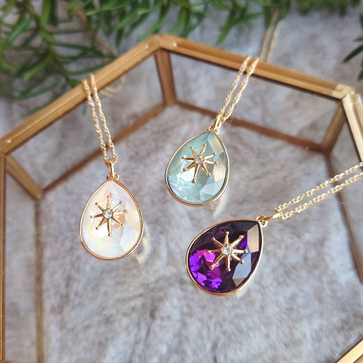 ネックレス トップ ゴールド チェーン アジャスター付 大人上品 可愛い エレガント ご褒美 プレゼント
