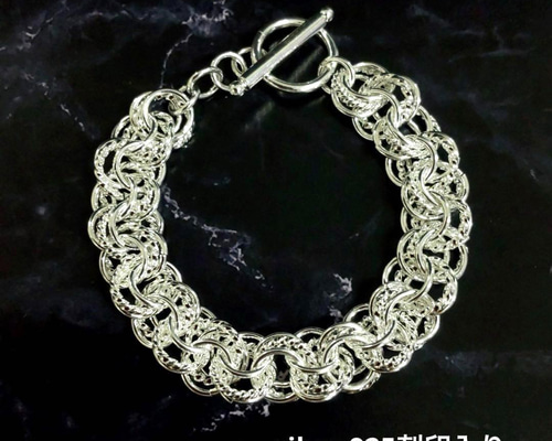シルバー　ヴィンテージアクセサリー　DNAブレスレット Vintage 925 Silver DNA Bracelet Made In Mexico | CORNER