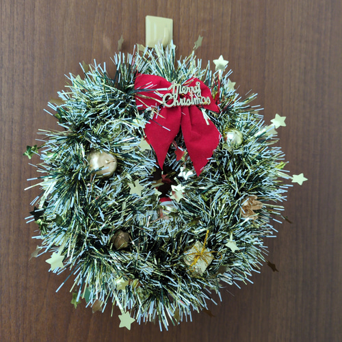 専用＊Halloween＊キラキラクリーミー　大きなフェイクリース 050203a2daf0178459dc0cd8b49608