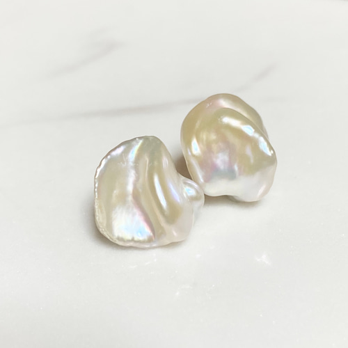 凸凹大きめパール✨選べるパール✨約12mm〜15mm ✨バロックパール