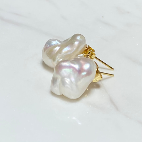 凸凹大きめパール✨選べるパール✨約12mm〜15mm ✨バロックパール