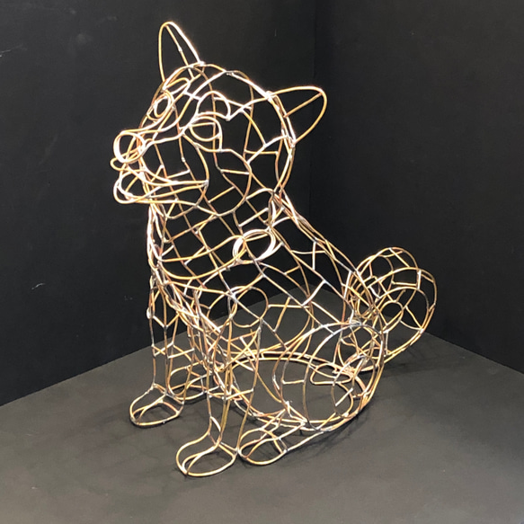 立体わんこライト（柴犬）注文製作 6枚目の画像
