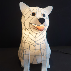 立体わんこライト（柴犬）注文製作 3枚目の画像