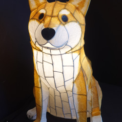 立体わんこライト（柴犬）注文製作 2枚目の画像