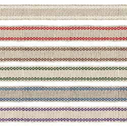 1m単位！リネンテープ！日本製！『リネン・ベーシックストライプ　レッドストライプ』〜10mm幅　1ｍ単位でカット～ 5枚目の画像