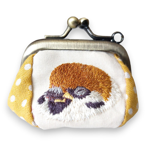 ハンドメイド　ガマ口手刺繍バッグ Amazon | 刺しゅう キット がま口 バッグ 財布 手作り Diy