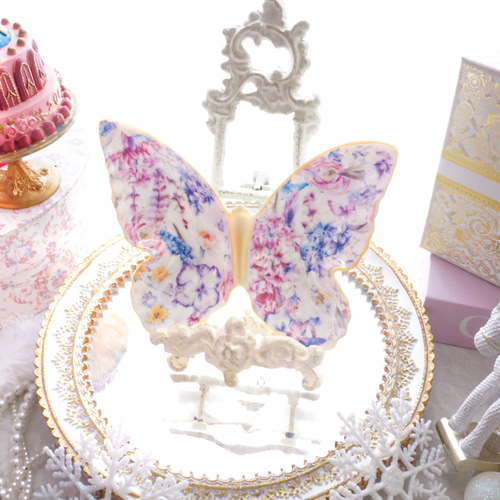 どこまでも美しく空を舞う蝶のお皿 中皿 ❤︎Blanche Neige❤︎ 通販