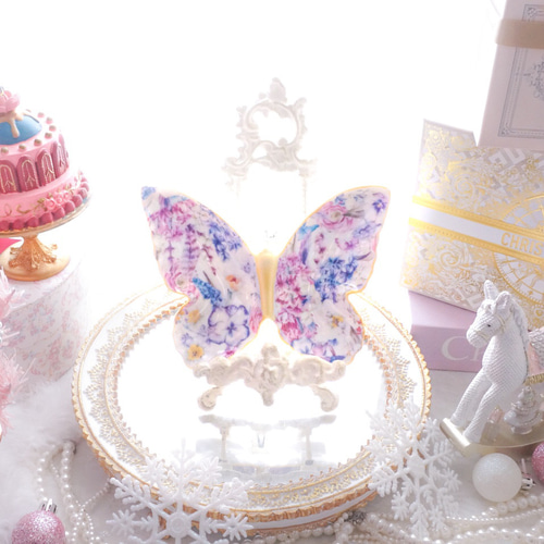 どこまでも美しく空を舞う蝶のお皿 中皿 ❤︎Blanche Neige❤︎ 通販