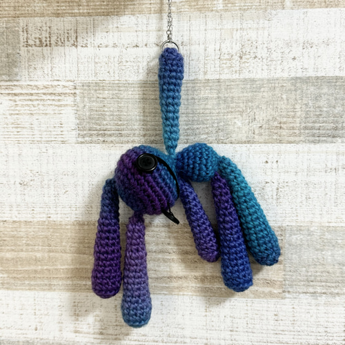 くたくたうさぎのあみぐるみストラップ あみぐるみ kifu_croch 通販