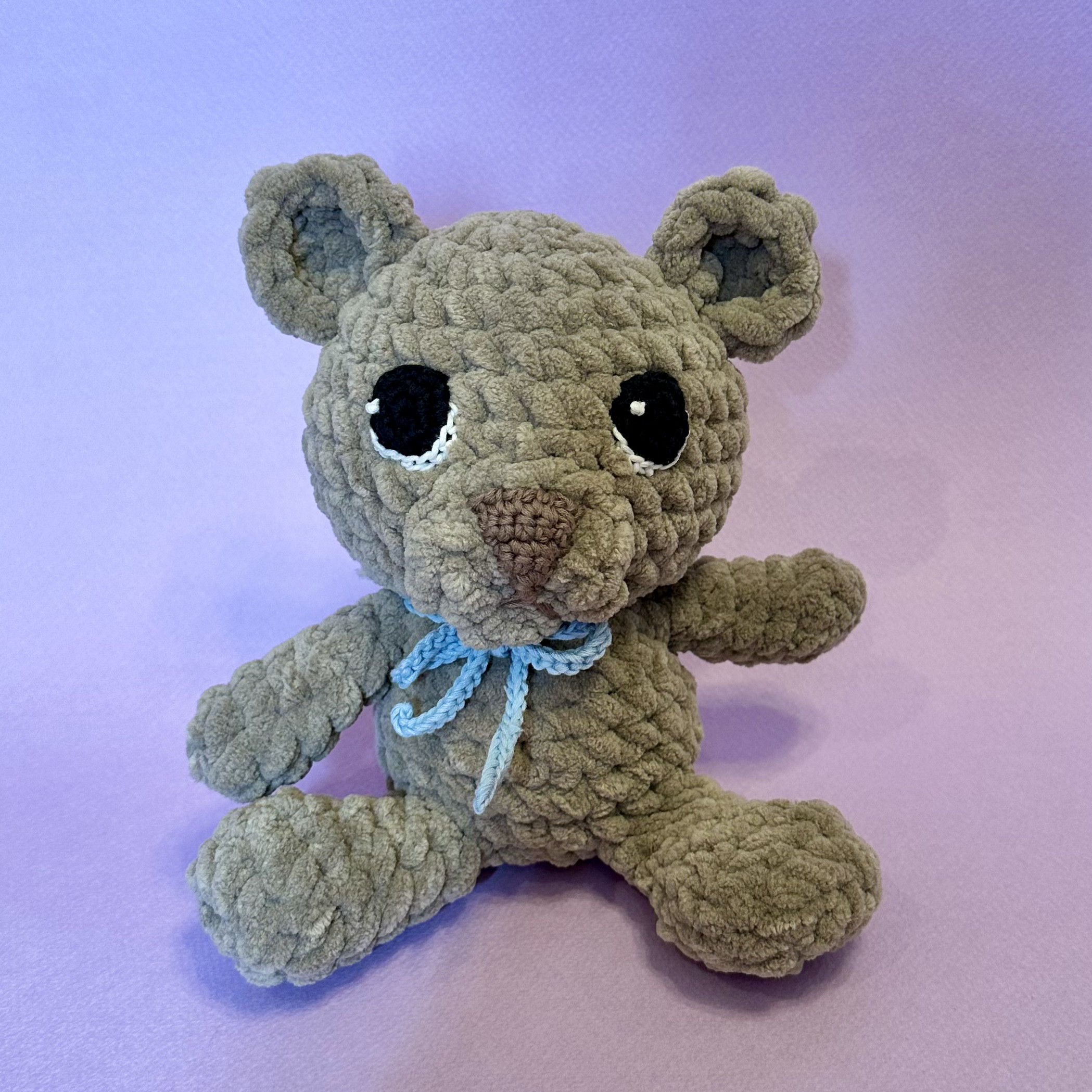 抱っこしていたい　くまさん　あみぐるみ