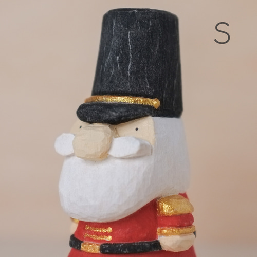 おもちゃの兵隊 トントゥ】クリスマス 雑貨 木製 サンタ 木彫り 置物