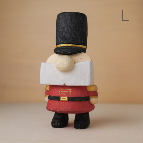 おもちゃの兵隊 トントゥ】クリスマス 雑貨 木製 サンタ 木彫り 置物