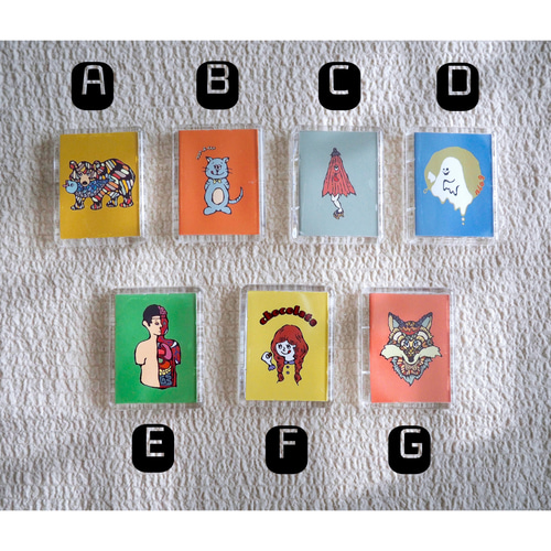 イラストマグネット《小》 マグネット nio9 通販 18570051｜Creema