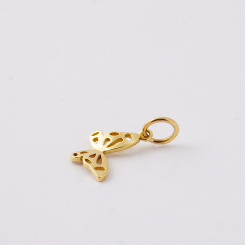 18k バタフライペンダントトップ