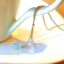 プラチナ900 あずきチェーン ネックレス 45cm 長さ調整可能