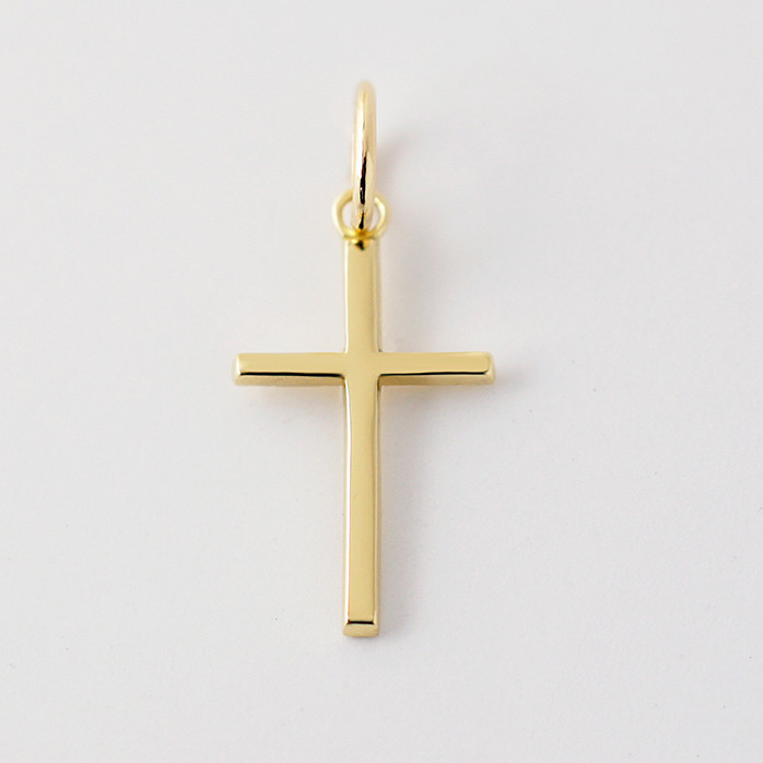 おすすめ❣️K18 ゴールド ダイヤ付き 十字架　クロスチャーム ゴールド おすすめ❣️K18 十字架　クロスチャーム ダイヤ付き