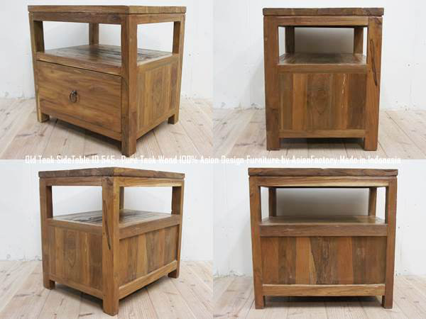 木製無垢材 チーク材◾️彫刻デザイン サイドテーブル 飾り台 ディスプレイ台 花台 木製無垢材 チーク材◾️彫刻デザイン サイドテーブル 飾り台