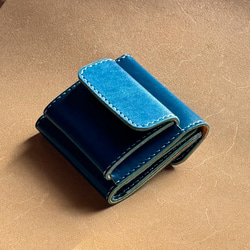 【たか】コンパクトウォレット　ミニ財布　ルガトショルダー ルガトショルダーのミニ財布 | LeatherCraft KISM