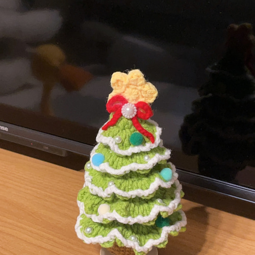 ハンドメイド 編みぐるみ クリスマスツリー 雪だるま hq720.jpg?sqp=-