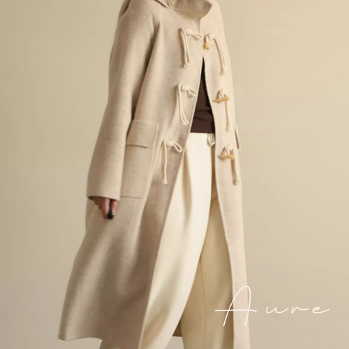 ウール+ヤク毛.レディースウールのコート.品質良い、 厚い温かいコート