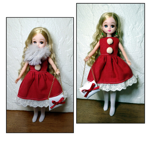 りかちゃん クリスマス ハンドメイド