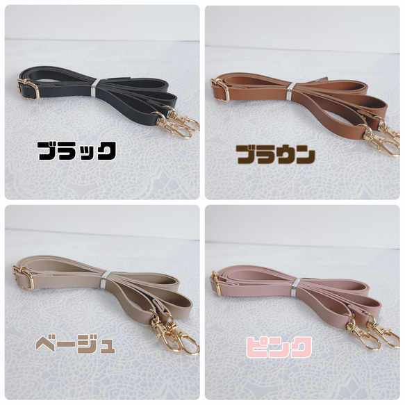 スマホショルダー ヒョウ柄グレー/豹柄ラメ/サコッシュポシェット スマホポーチ サブバッグ/合皮ストラップ◎ギフト母の日 9枚目の画像