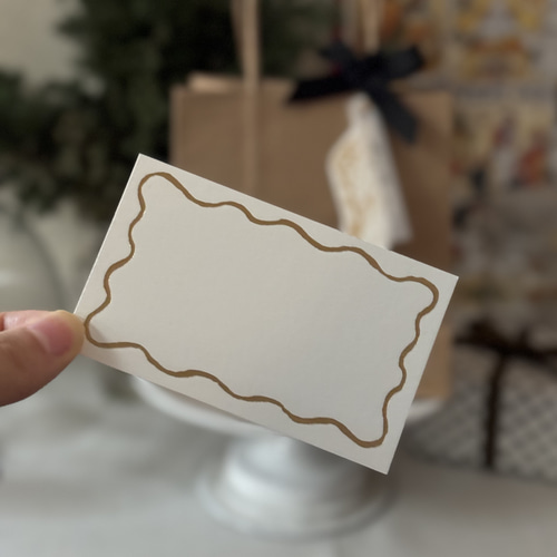 クリスマスラッピングセット〈手さげ紙袋〉 ⌇ ギフト2つ分の