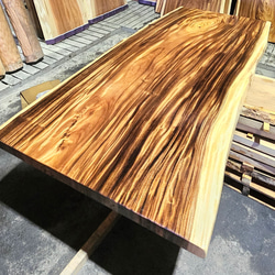 モンキーポッド 一枚板 ダイニング テーブル ウォールナット  