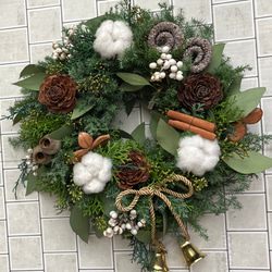 1.スターチス丸リース 母の日】 スターチスリース リース Couronne♡mignonne 通販