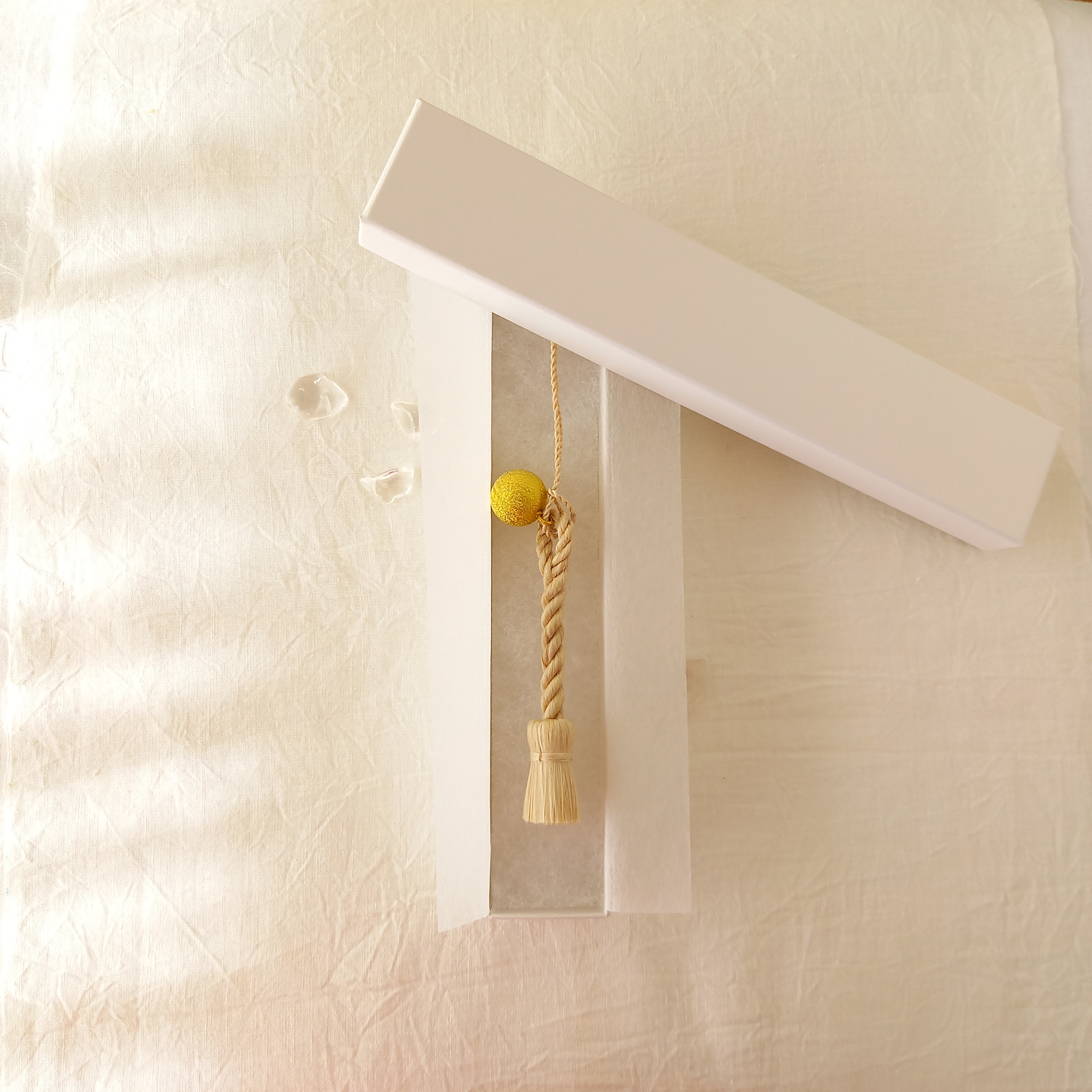 精麻と水琴鈴の鈴緒