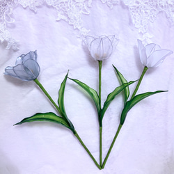 ユリ チューリップ 菜の花 アメリカンフラワー ディップフラワー